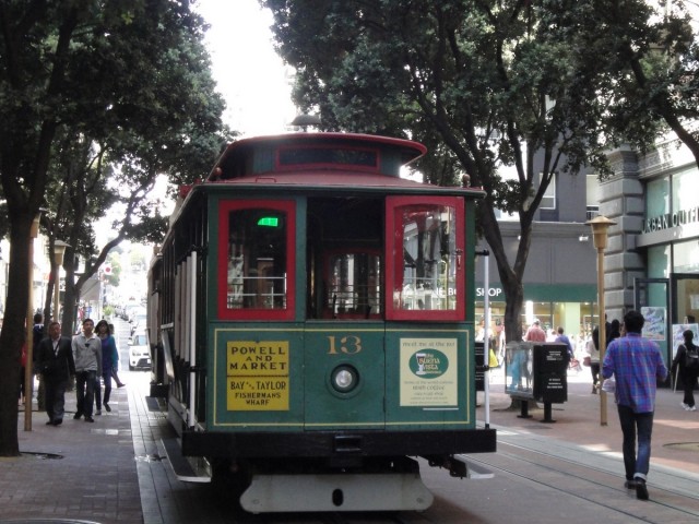 Cable Car on Powell Street